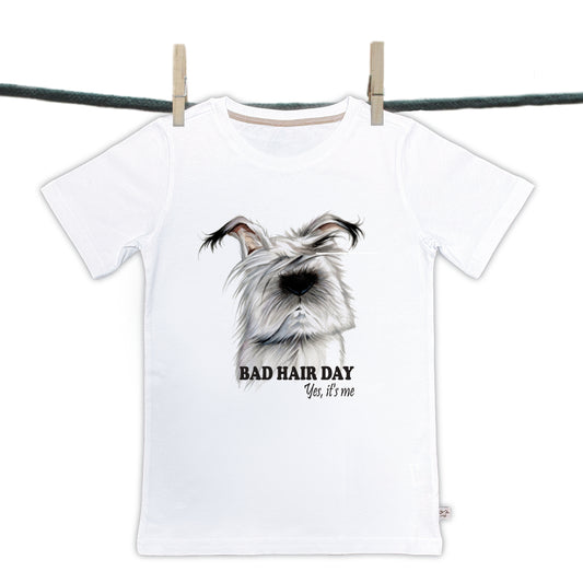 T-Shirt Bad Hairday-Kollektion: Yes, it's me (01-308 ZW)