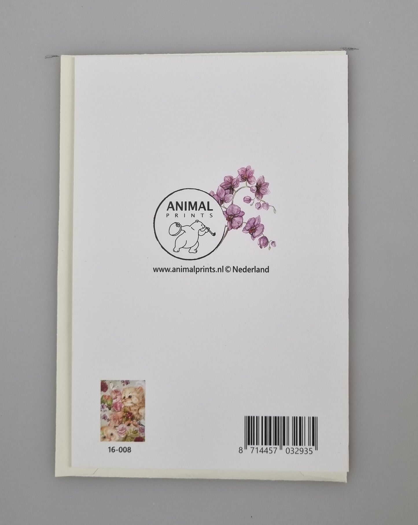 Staande klapkaart thema - Flowers everywhere