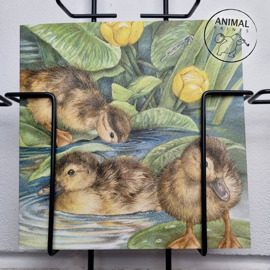 Square card - Out and about with the little ones