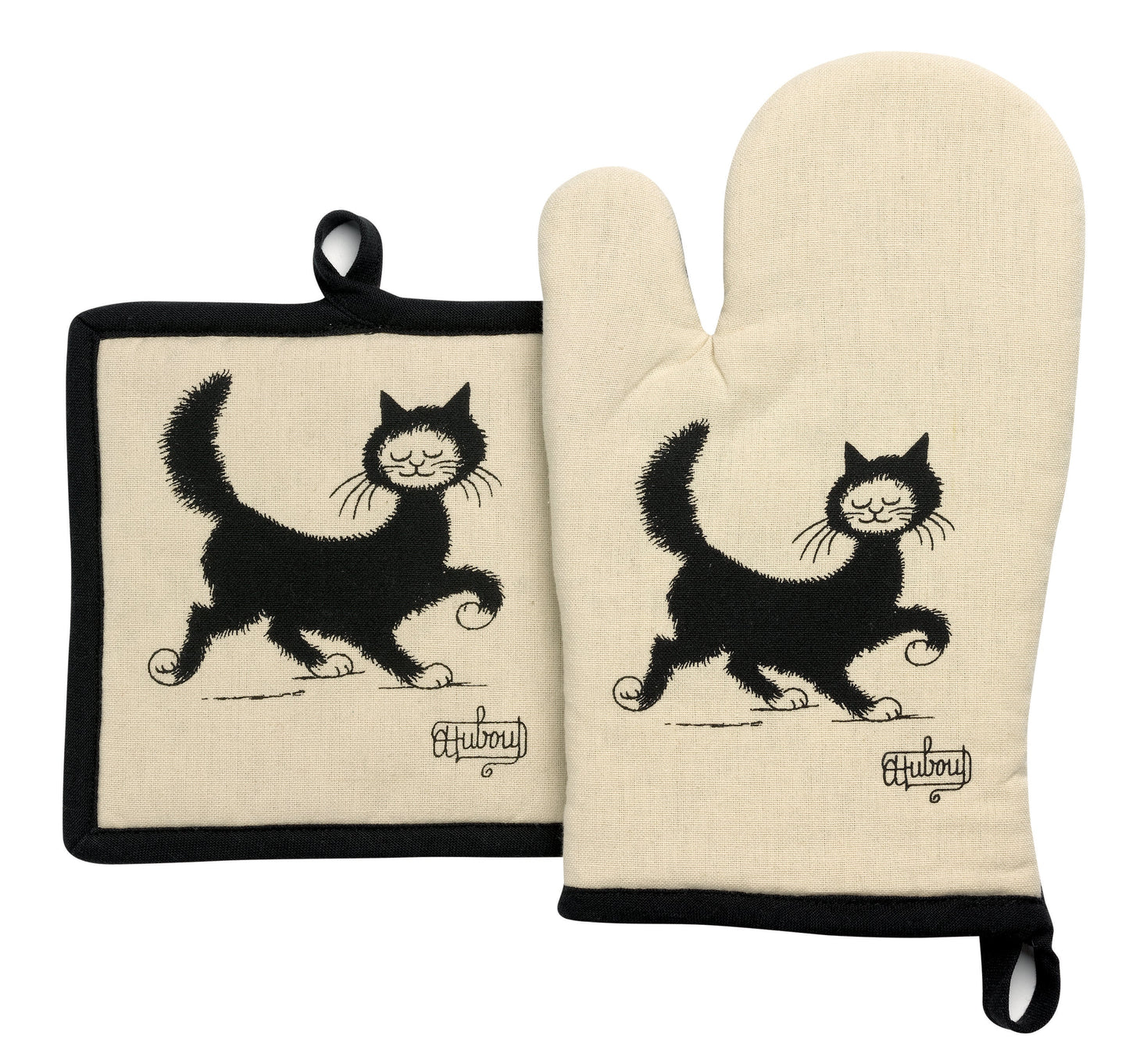 Pannelap + ovenwant Kat lopend