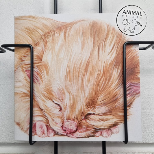 Vierkante kaart - Nog geen zicht, nog geen gehoor.