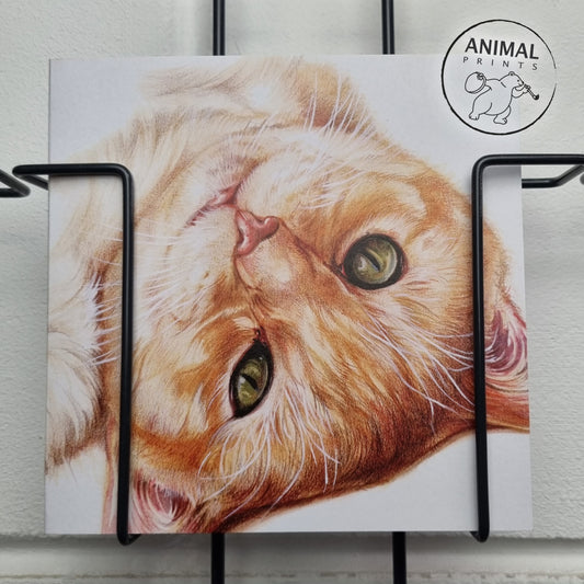 Vierkante kaart - Ben er ondersteboven van..