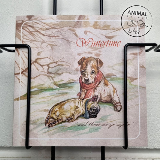 Square card - Wintertime