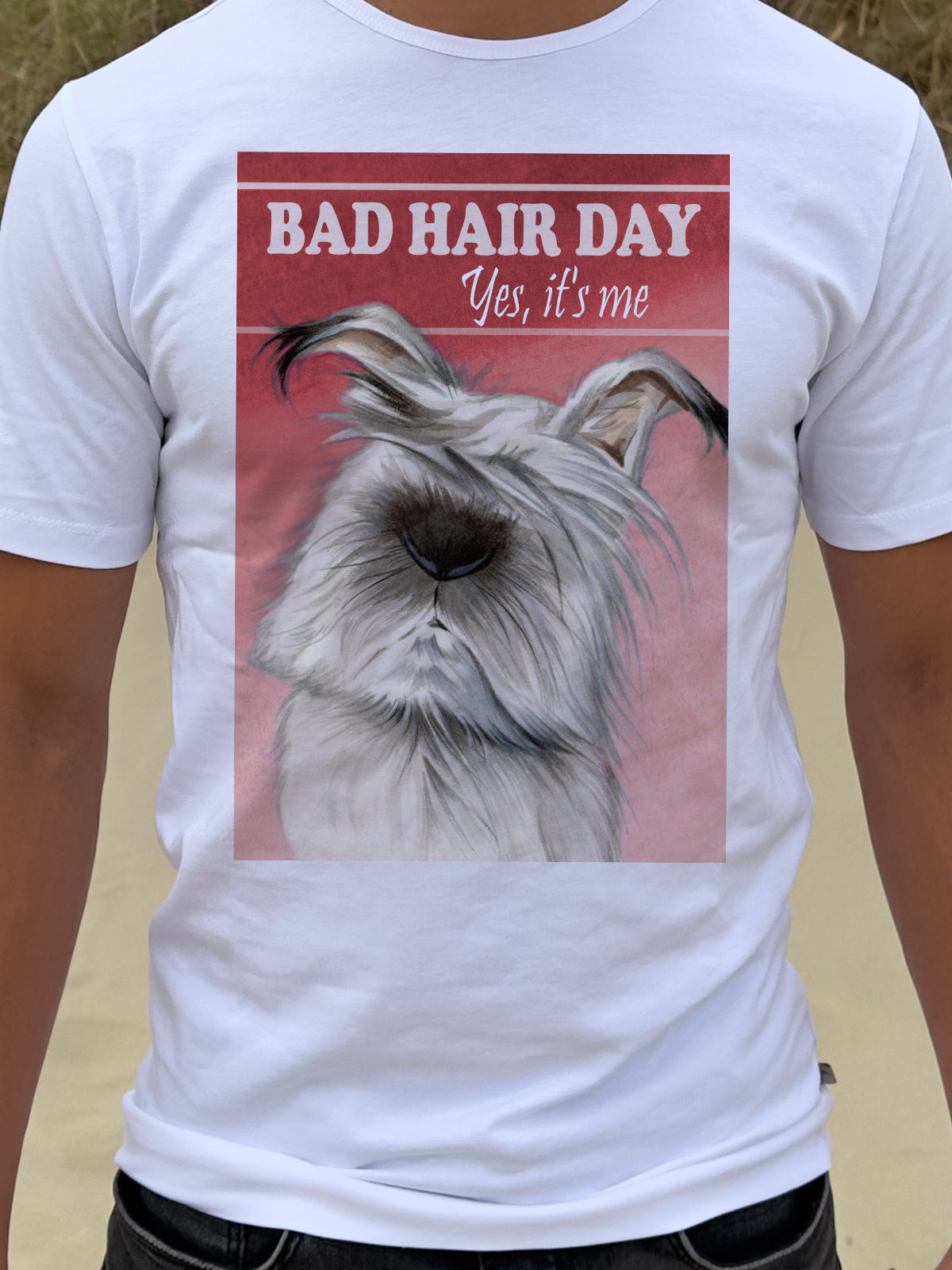 T-shirt Bad Hairday collectie: Yes, it's me (01-308 KL)