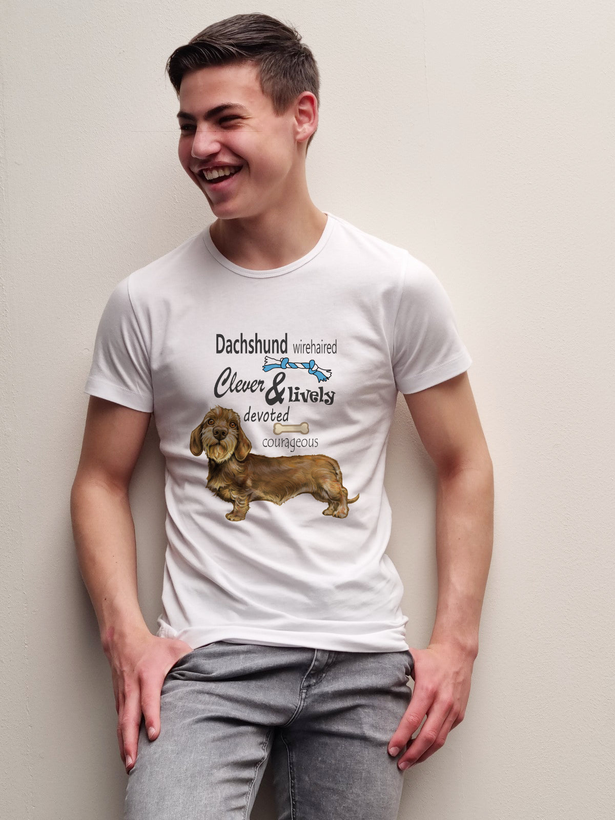 T-Shirt Dackel Aufdruck 1