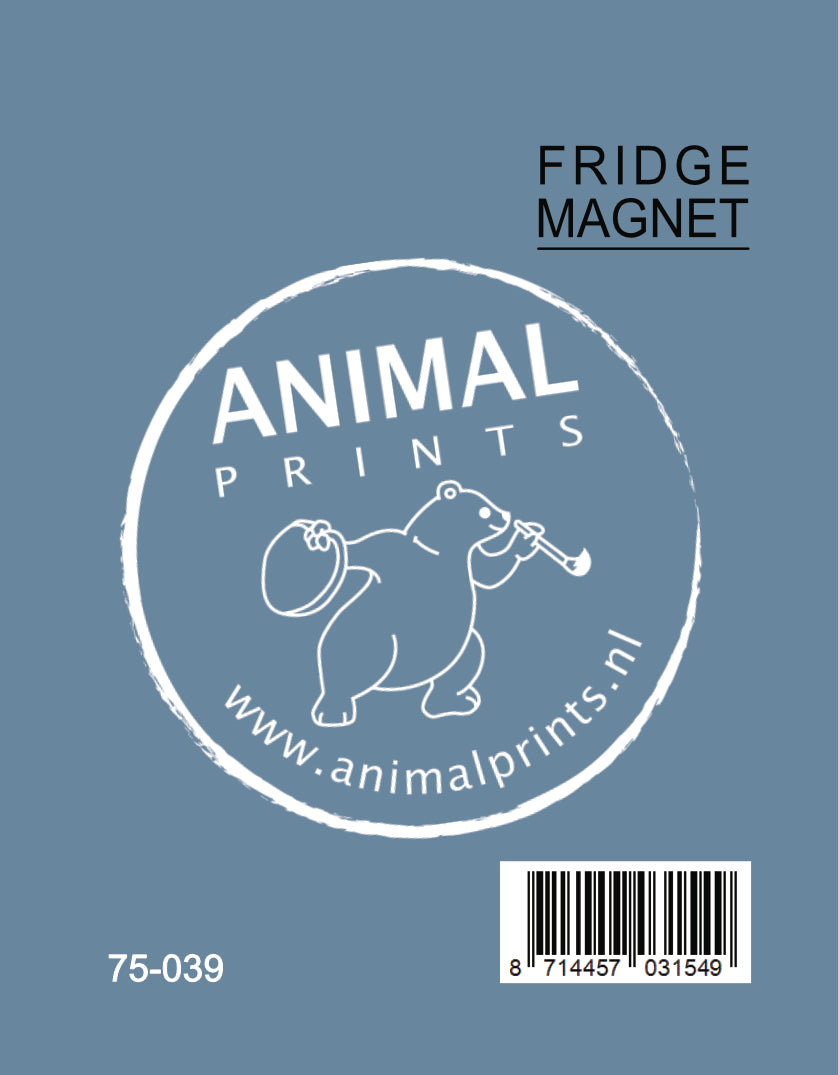 Fridge Magnet - "All the Ducks Are Swimming in the Water"