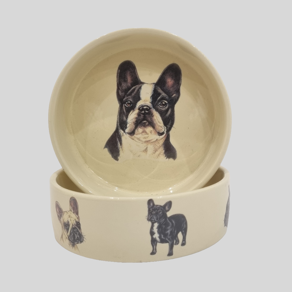 Voerbak Franse Bulldog