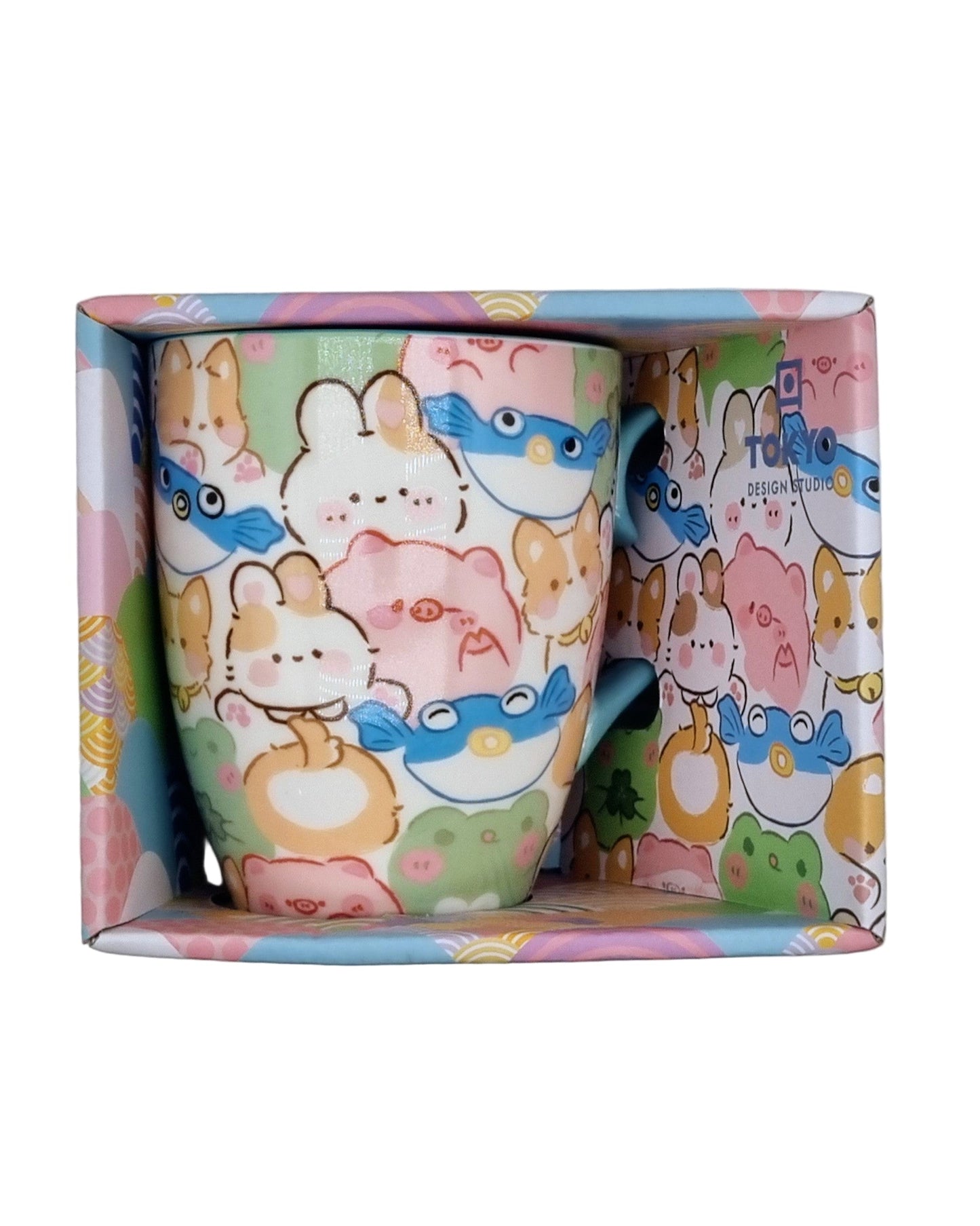 Keramische mok - Japanse stijl - decor 11