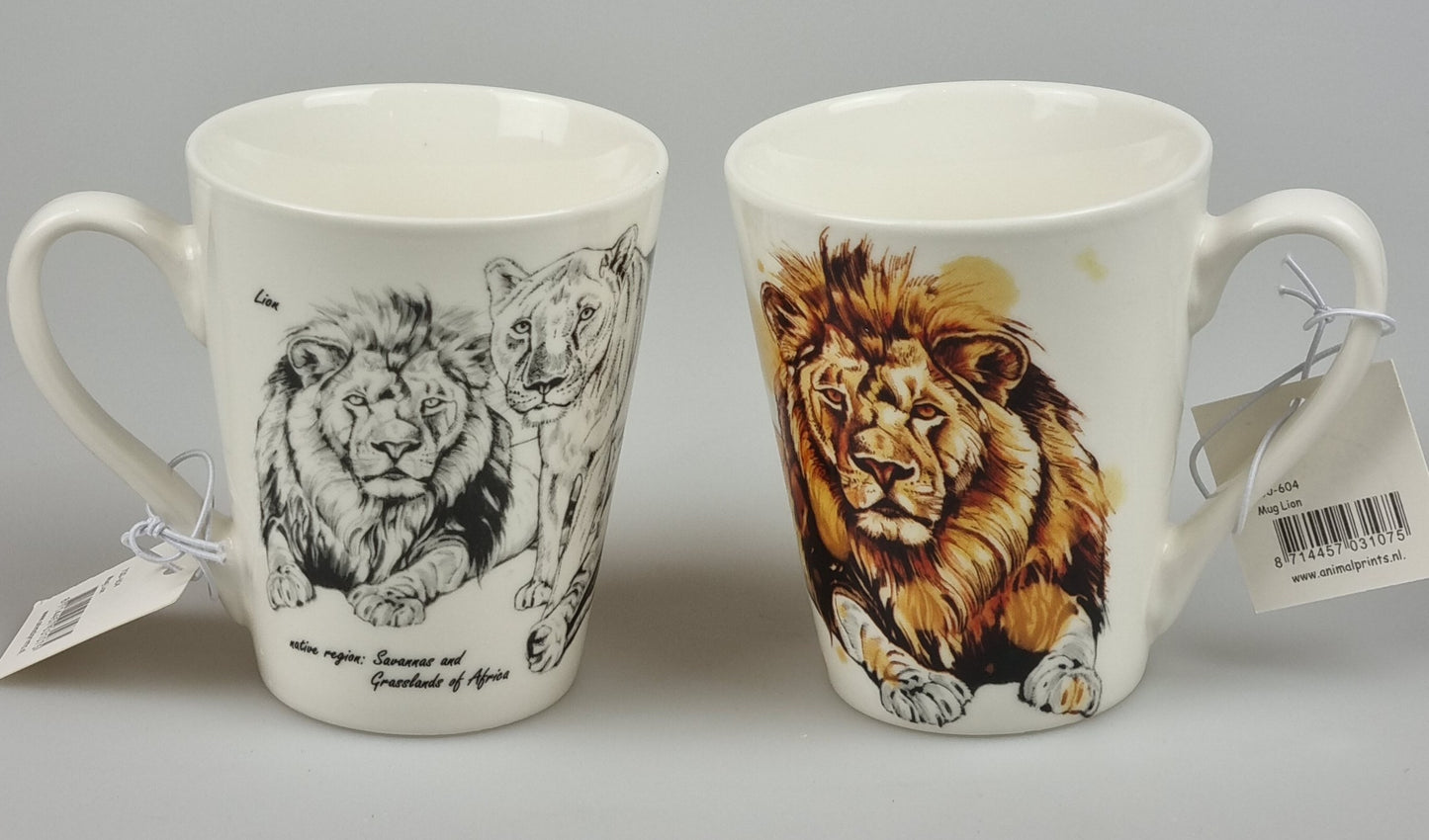 Tassenserie Wildtiere – Löwe