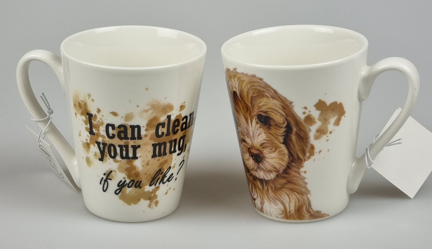 Mok "I can clean up your Mug" - New collection