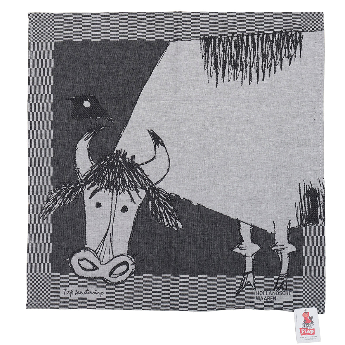 Fiep Westendorp - Theedoek - Koe*
