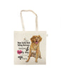 Katoenen tas - Nova Scotia Duck Tolling Retriever - per 3 stuks