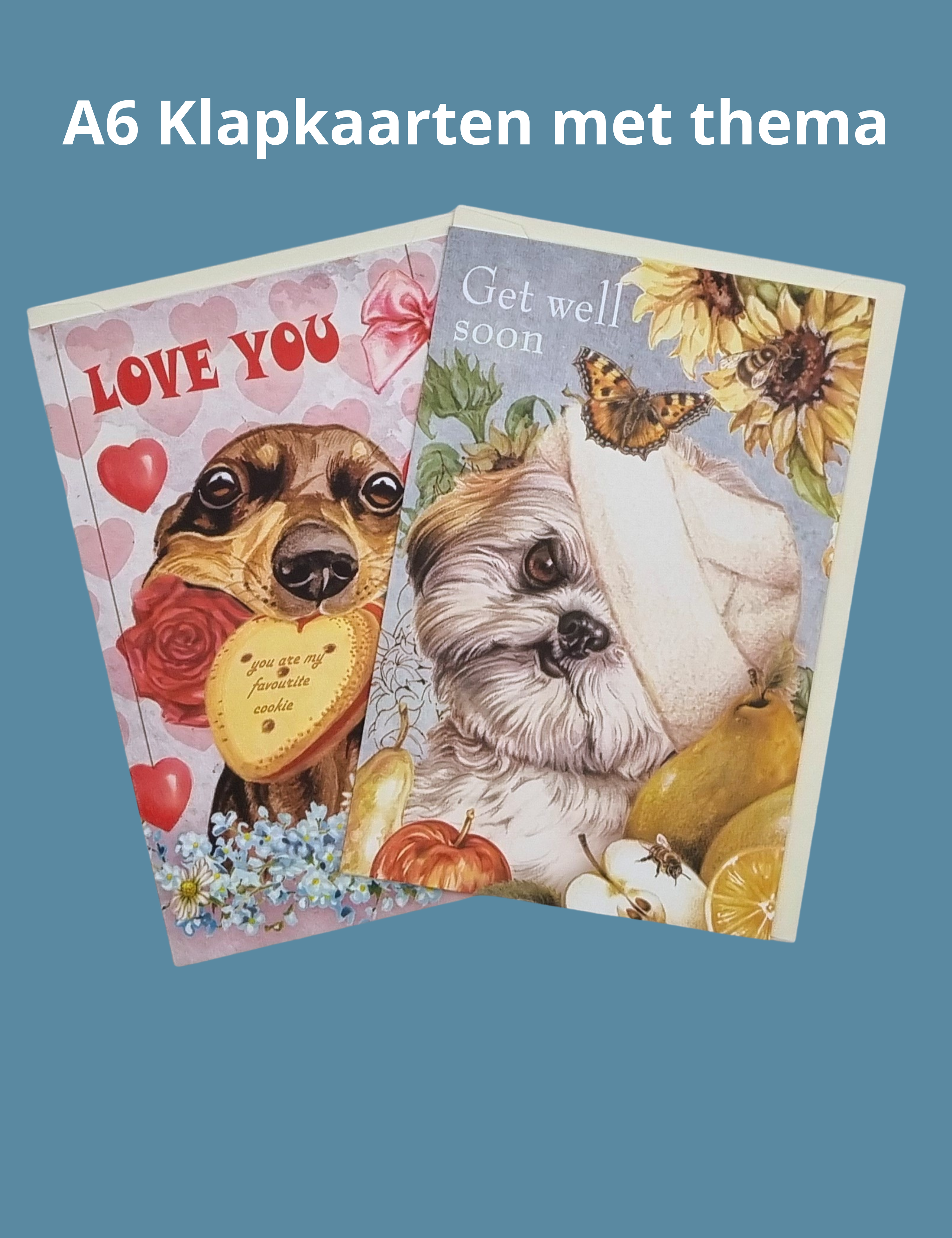 Themakaarten A6 klapkaart