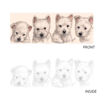 Smalle kaarten - West Highland White Terrier