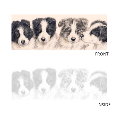 Smalle kaarten - Border Collie