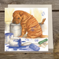 Quadratische Karte - Umzug, Do it Yourself Sharpei