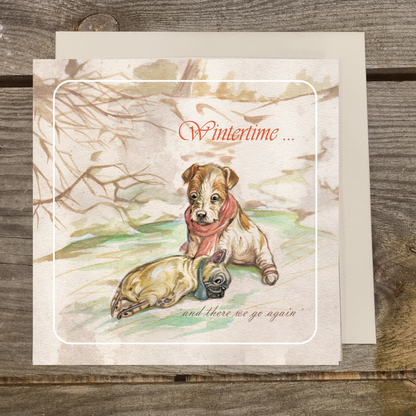 Vierkante kaart - Wintertime