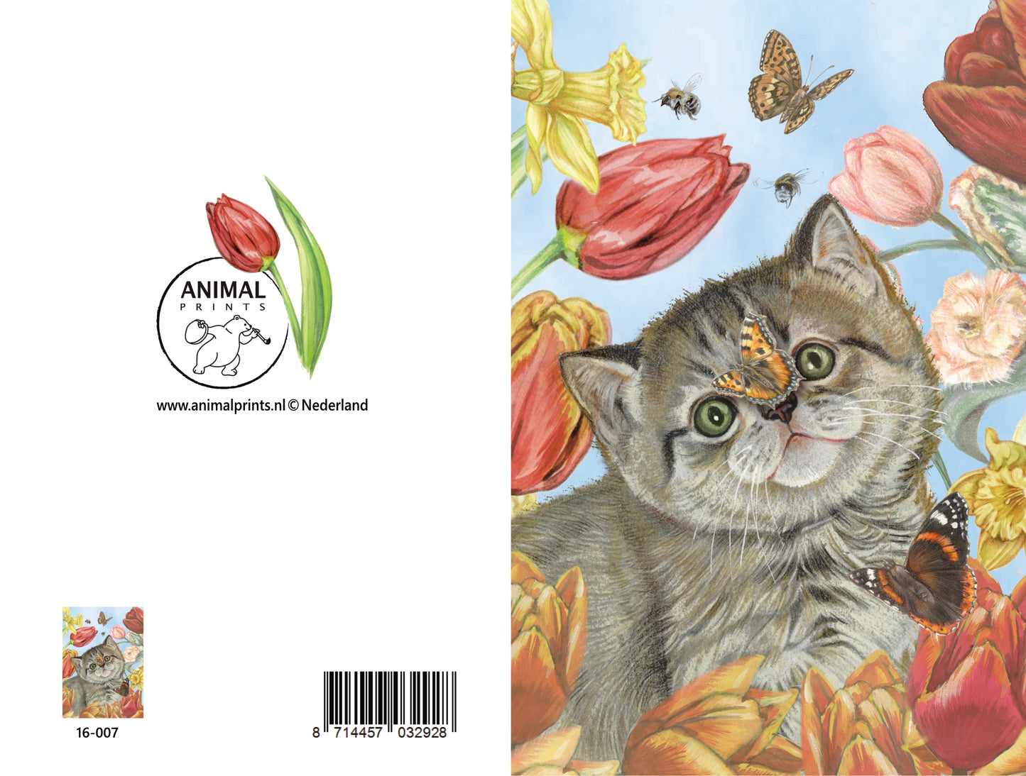 Staande klapkaart thema - Happiness