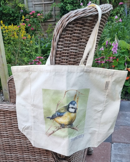 Cotton shopping bag with print - Pimpelmees