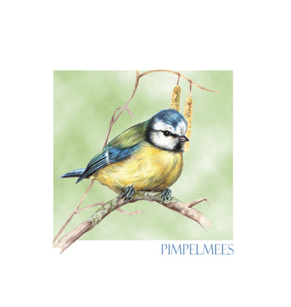 Cotton shopping bag with print - Pimpelmees