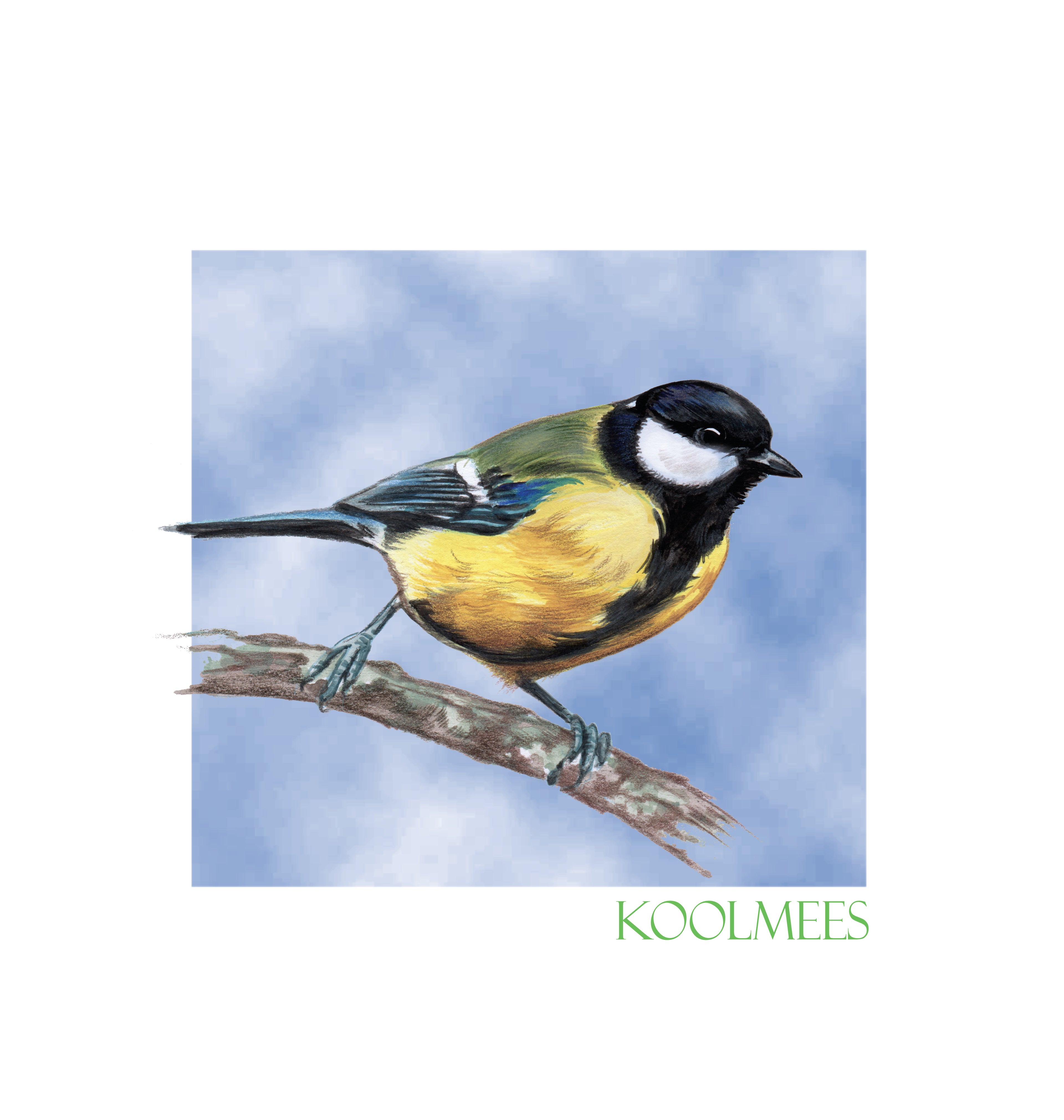 Baumwoll-Einkaufstasche mit Aufdruck – Koolmees