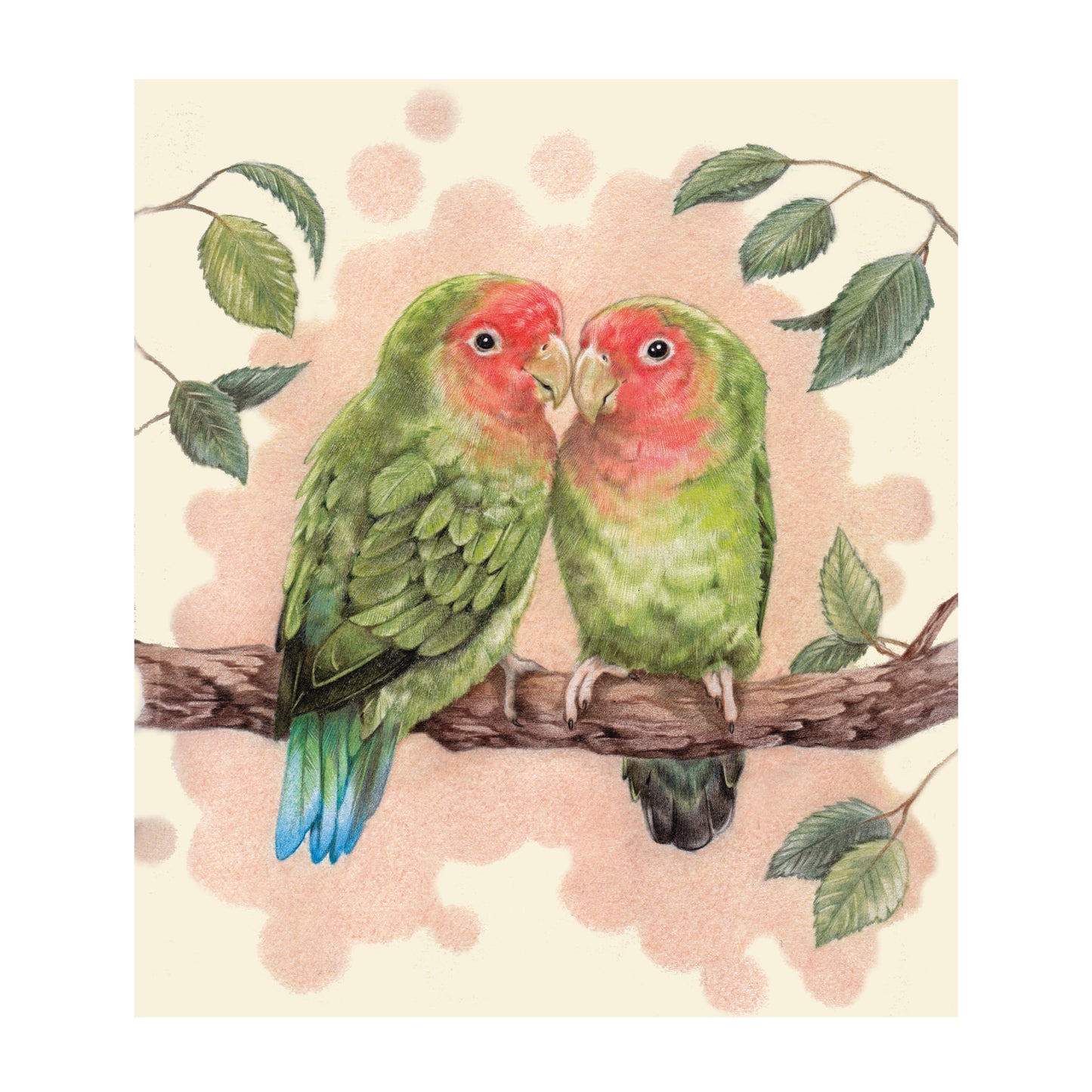 Einkaufstasche aus Baumwolle mit Aufdruck – Katze schaut sich um