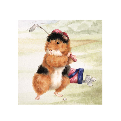 Cotton shopping bag with print - Cat looking around