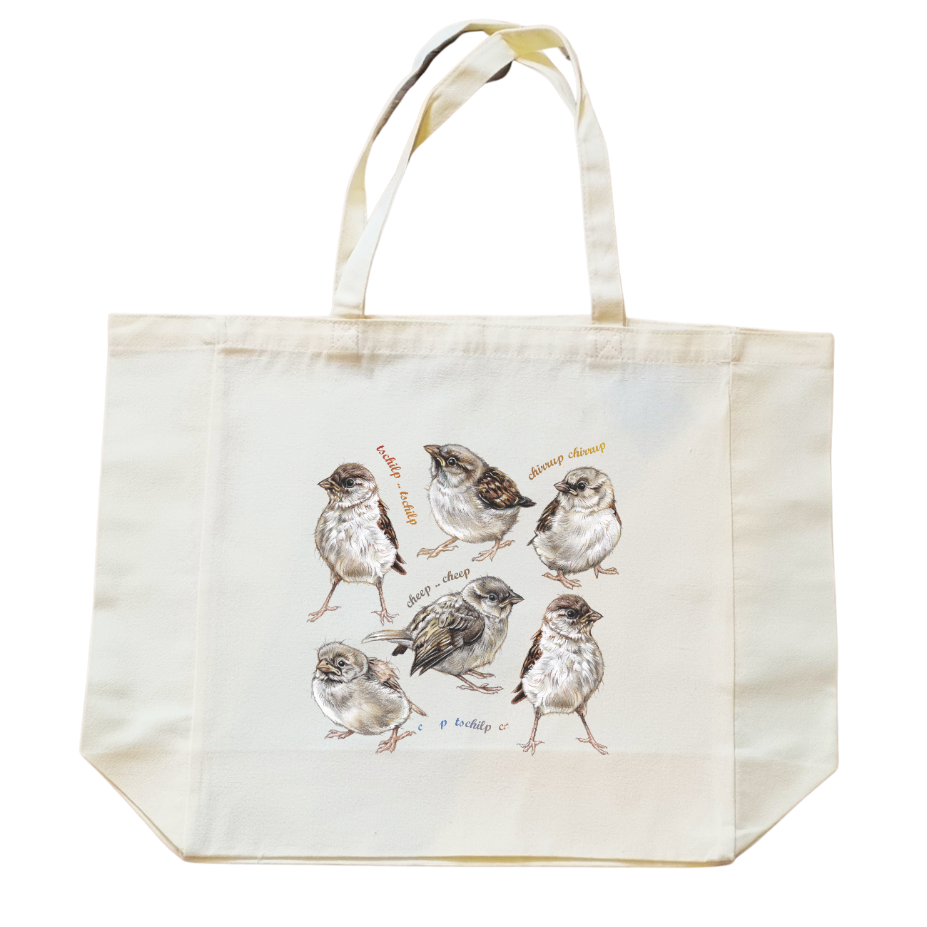 Katoenen winkel/bigshopper - Huismussen collage