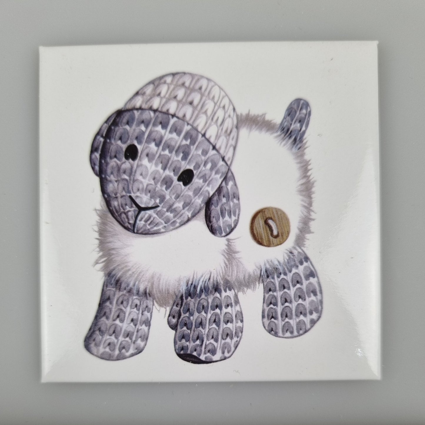 Koelkastmagneet - "Ineya collectie - Schaapje