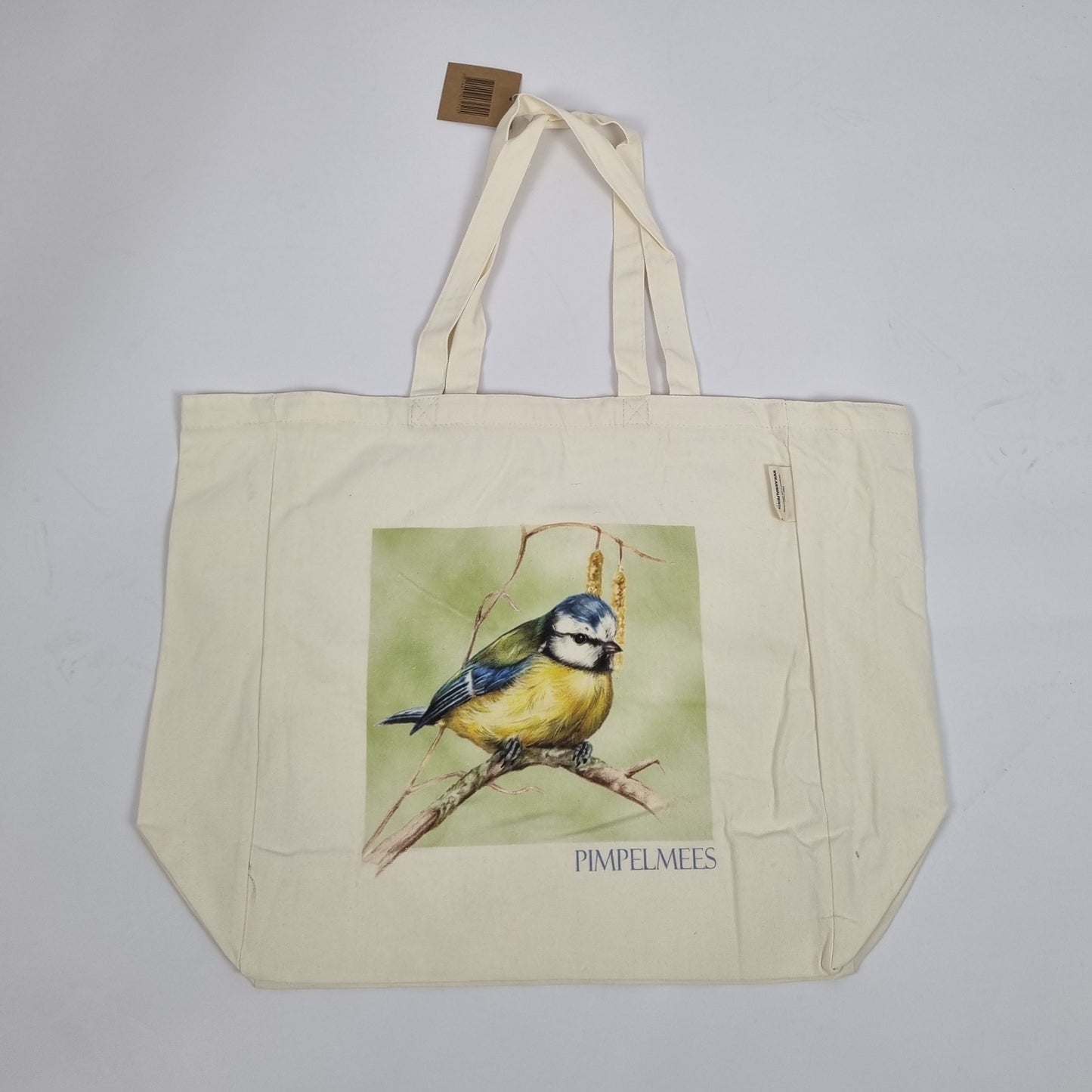 Cotton shopping bag with print - Pimpelmees