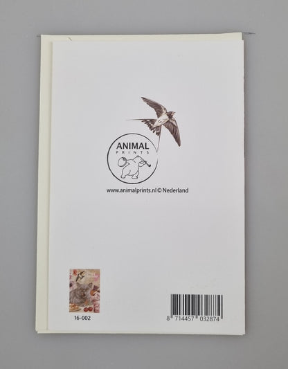 Staande klapkaart thema - Happy Birthday