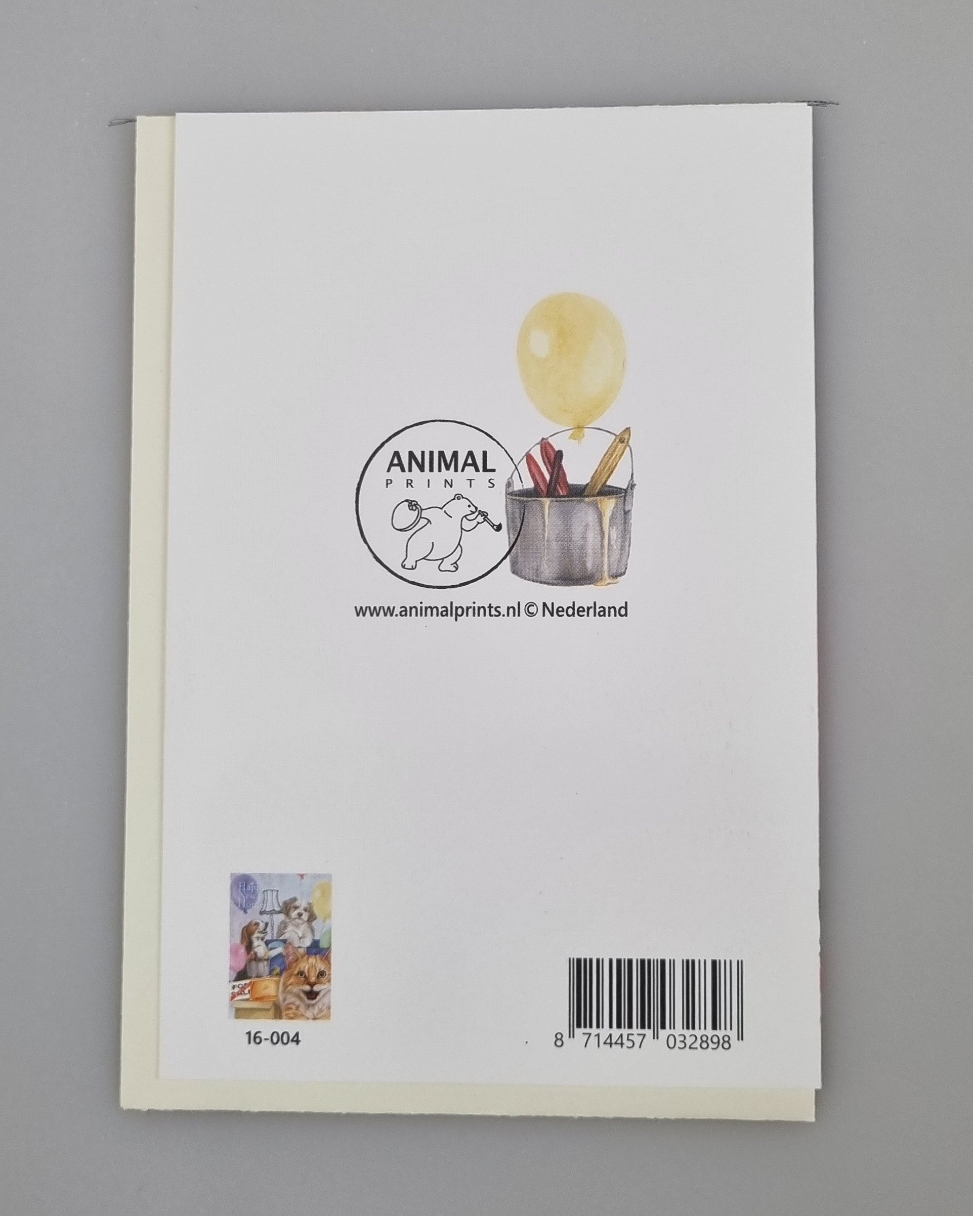 Staande klapkaart thema - Happy New Home