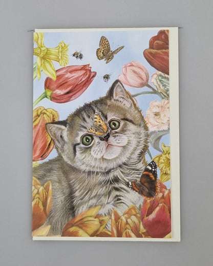 Staande klapkaart thema - Happiness