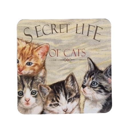 Onderzetter 38-012 - Secret Life of Cats 4
