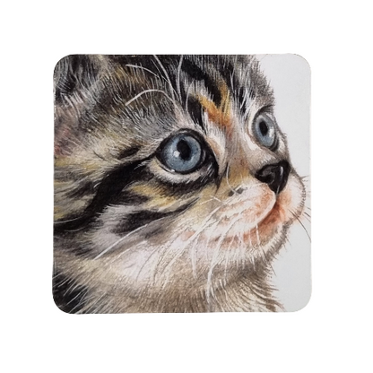 Onderzetter 38-028 - Kattenkop 4