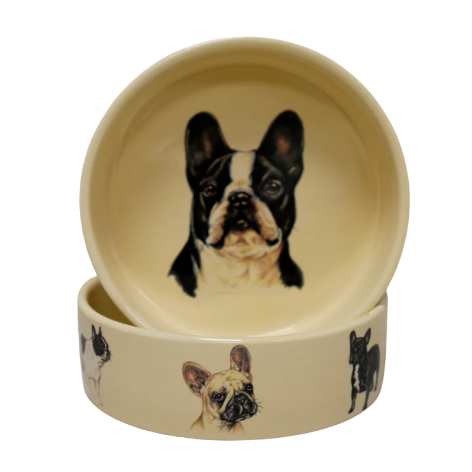 Voerbak Franse Bulldog