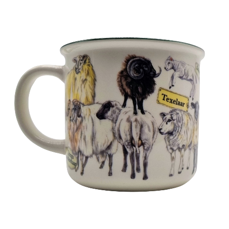 Mokken met collage - Schapen