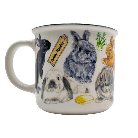 Mokken met collage - Konijnen