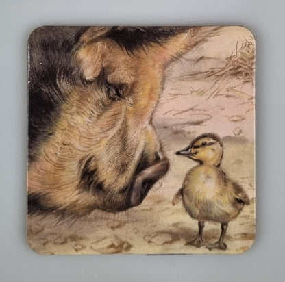 Onderzetter 38-001  - Boerderij 1