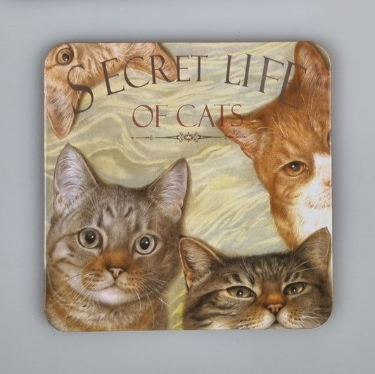 Onderzetter 38-009 - Secret Life of Cats 1