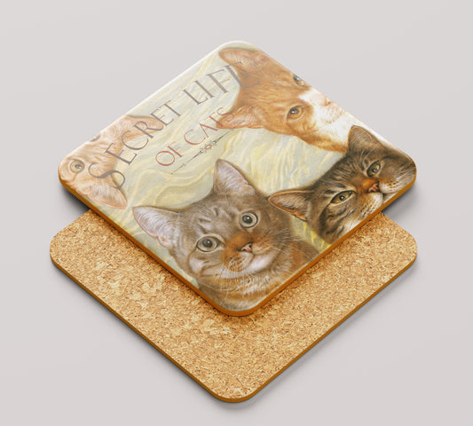 Onderzetter 38-009 - Secret Life of Cats 1