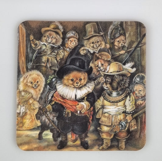 Onderzetter 38-021 - Nachtwacht