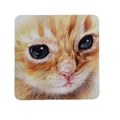 Onderzetter 38-025 - Kattenkop 1