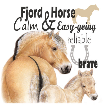 Onderzetter - 38-033 Fjordenpaard
