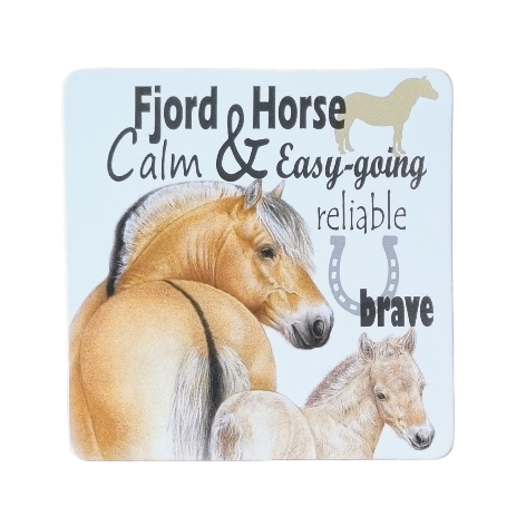 Onderzetter - 38-033 Fjordenpaard