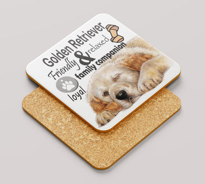 Onderzetter - 38-034 Golden Retriever