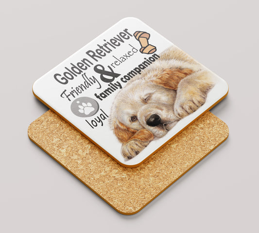 Onderzetter - 38-034 Golden Retriever