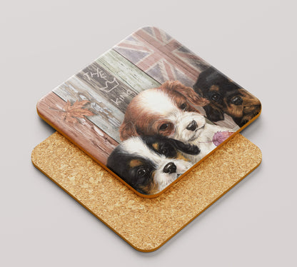 Onderzetter - 38-047 Cavalier King Charles Terriers