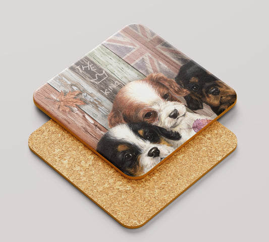 Onderzetter - 38-047 Cavalier King Charles Terriers