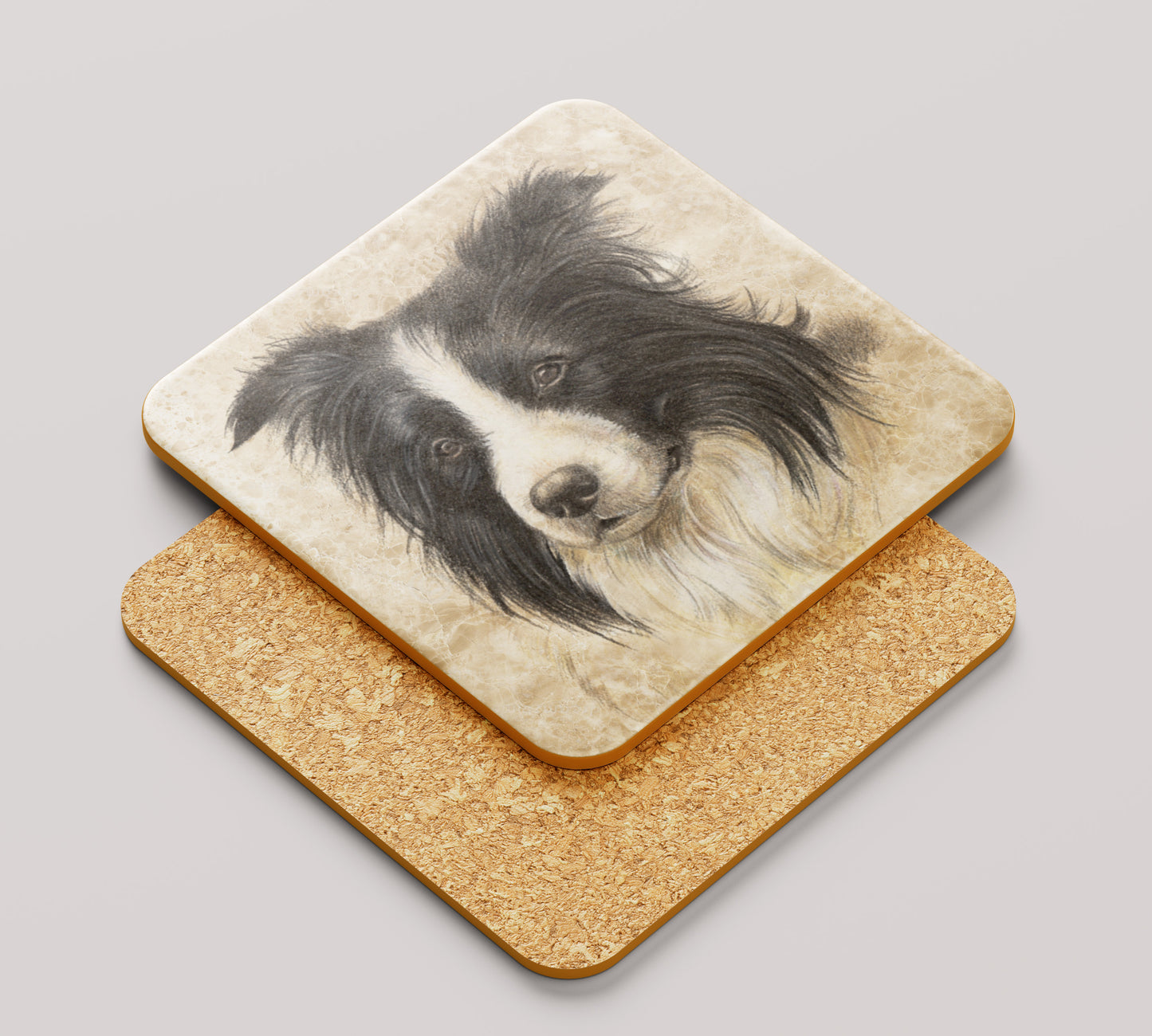 Onderzetter - 38-062 Border Collie